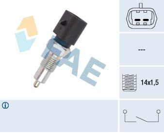 Slēdzis, Atpakaļgaitas signāla lukturis FAE 40480 1