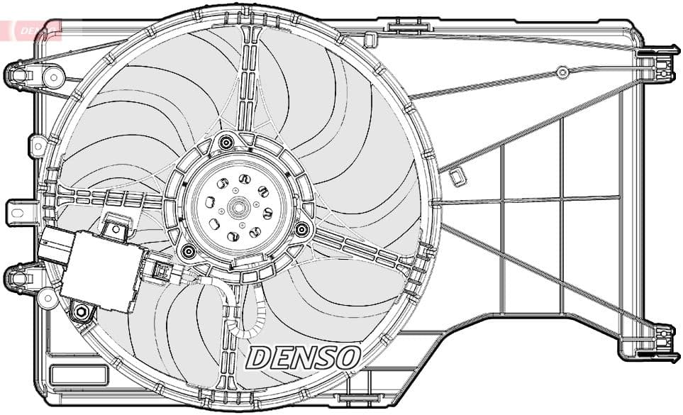 Ventilators, Motora dzesēšanas sistēma DENSO DER20001 1