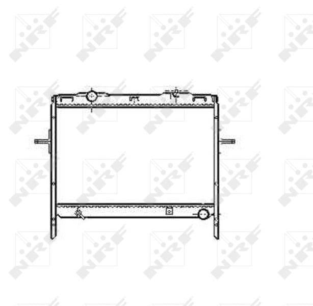 Radiators, Motora dzesēšanas sistēma NRF 53370 1