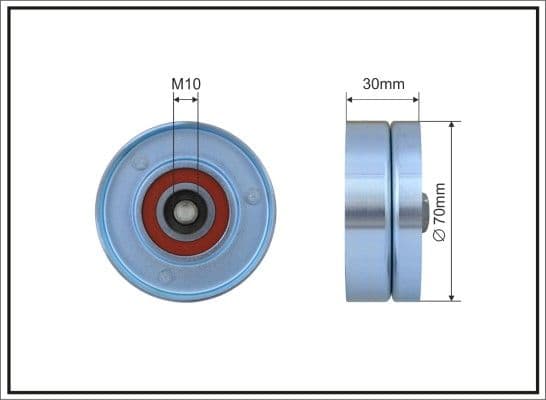 Spriegotājrullītis, Ķīļrievu siksna CAFFARO 500228 1