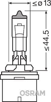 Kvēlspuldze ams-OSRAM 881 2