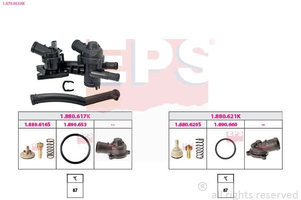 Termostats, Dzesēšanas šķidrums EPS 1.879.955KK 1