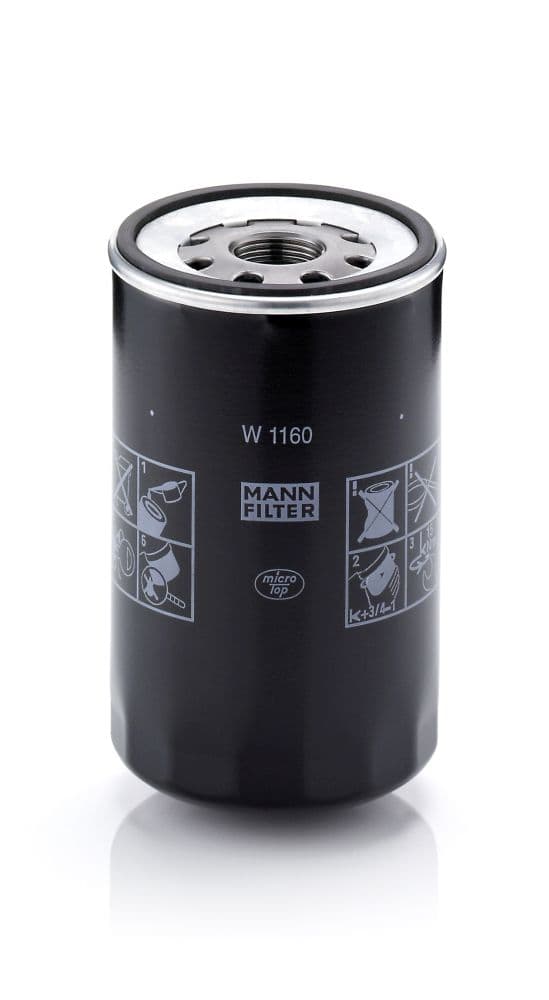 Eļļas filtrs MANN-FILTER W 1160 1