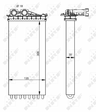 Siltummainis, Salona apsilde NRF 54333 5