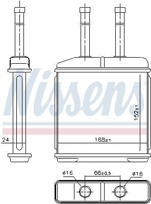 Siltummainis, Salona apsilde NISSENS 76506 6