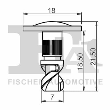 Moldings/aizsarguzlika FA1 11-40094.10 2