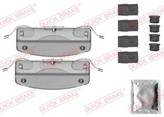 Piederumu komplekts, Disku bremžu uzlikas QUICK BRAKE 109-0041 1