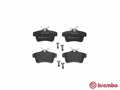 Bremžu uzliku kompl., Disku bremzes BREMBO P 61 114 2