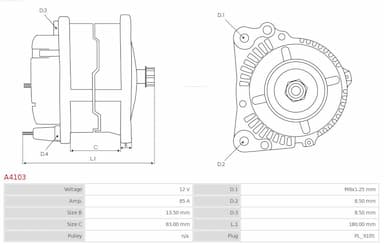 Ģenerators AS-PL A4103 5