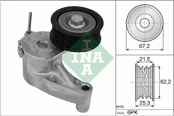 Siksnas spriegotājs, Ķīļsiksna Schaeffler INA 534 0710 10 1