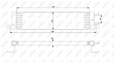 Degvielas radiators NRF 31359 5