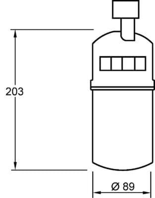 Sausinātājs, Kondicionieris MAHLE AD 275 000S 1