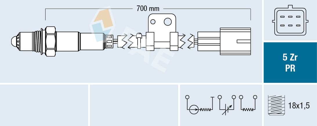 Lambda zonde FAE 75090 1