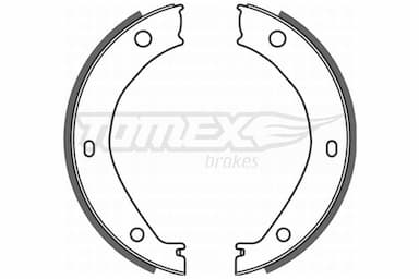 Bremžu loku komplekts TOMEX Brakes TX 21-26 1