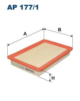 Gaisa filtrs FILTRON AP 177/1 1