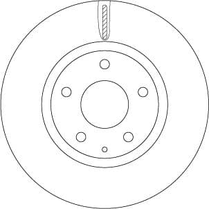 Bremžu diski TRW DF8052 2