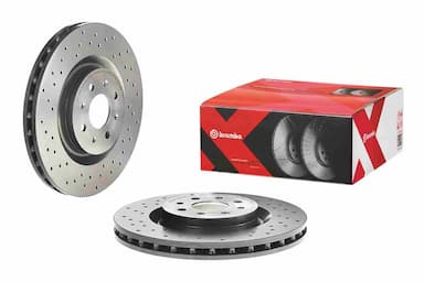 Bremžu diski BREMBO 09.8004.7X 2