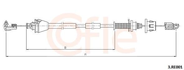 Akseleratora trose COFLE 92.3.RE001 1