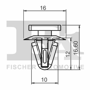 Moldings/aizsarguzlika FA1 73-40002.25 2