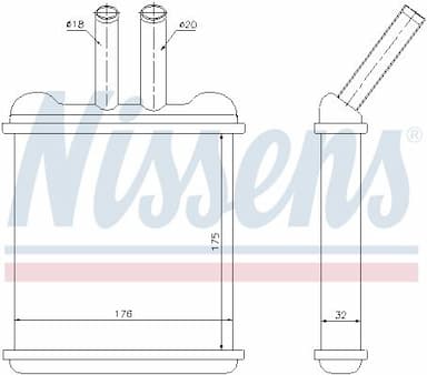 Siltummainis, Salona apsilde NISSENS 76502 6