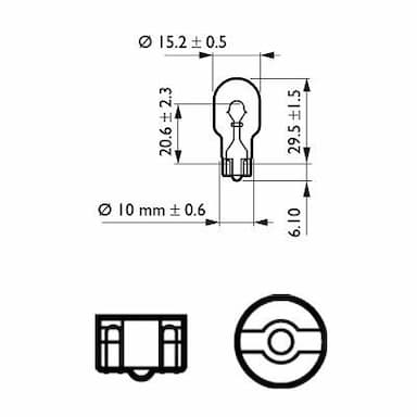 Kvēlspuldze PHILIPS 12067B2 3