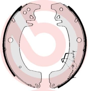 Bremžu loku komplekts BREMBO S 68 537 1