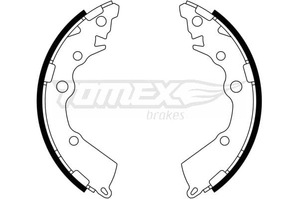 Bremžu loku komplekts TOMEX Brakes TX 23-18 1