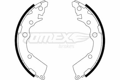 Bremžu loku komplekts TOMEX Brakes TX 23-18 1