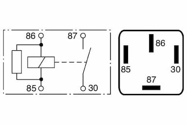 Relejs BOSCH 0 986 332 030 6