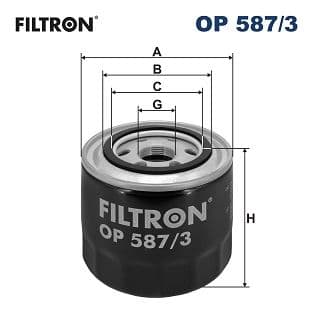 Eļļas filtrs FILTRON OP 587/3 1