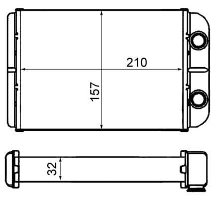 Siltummainis, Salona apsilde MAHLE AH 58 000S 1