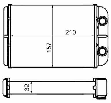 Siltummainis, Salona apsilde MAHLE AH 58 000S 1