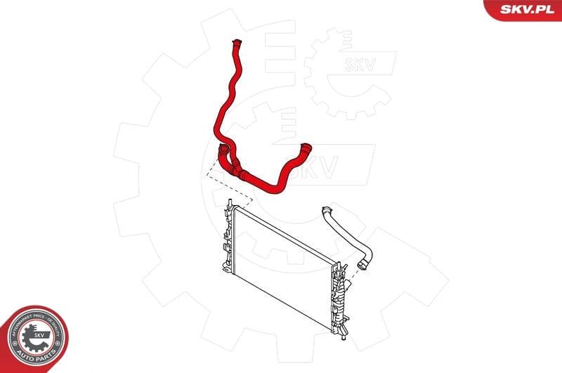 Radiatora cauruļvads ESEN SKV 24SKV335 1