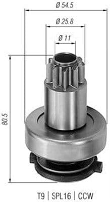 Zobrats, Starteris MAGNETI MARELLI 940113020304 1