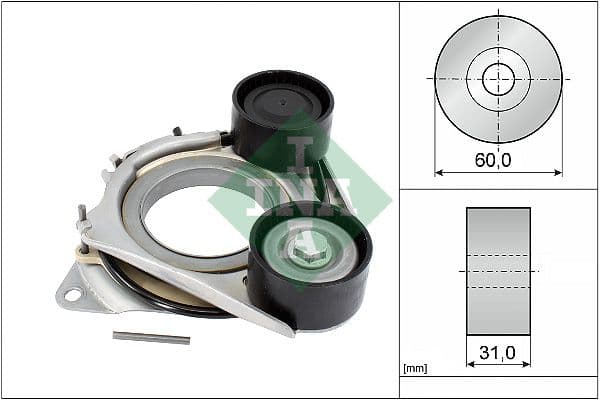 Siksnas spriegotājs, Ķīļsiksna Schaeffler INA 534 0683 10 1