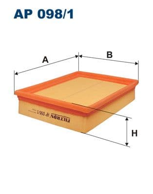 Gaisa filtrs FILTRON AP 098/1 1