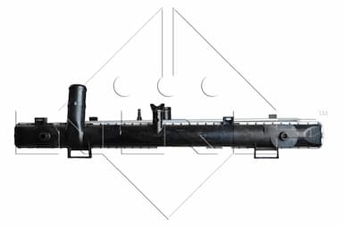 Radiators, Motora dzesēšanas sistēma NRF 53582 3