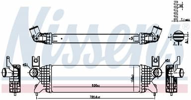 Starpdzesētājs NISSENS 961507 2