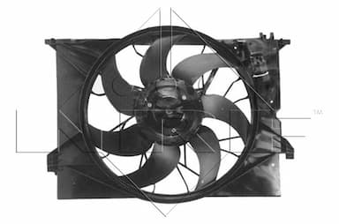 Ventilators, Motora dzesēšanas sistēma NRF 47298 1