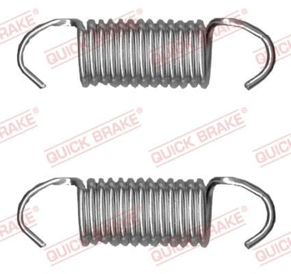 Remkomplekts, Stāvbremzes vārpsta (Bremžu suports) QUICK BRAKE 113-0526 1