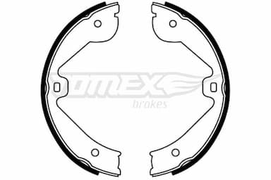 Bremžu loku komplekts TOMEX Brakes TX 22-67 1