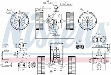 Salona ventilators NISSENS 87117 6