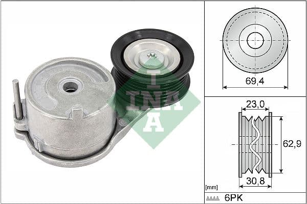 Siksnas spriegotājs, Ķīļsiksna Schaeffler INA 534 0915 10 1