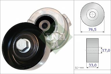 Siksnas spriegotājs, Ķīļsiksna Schaeffler INA 534 0341 10 1