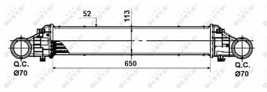 Starpdzesētājs NRF 30509 5