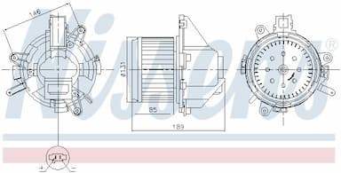 Salona ventilators NISSENS 87608 1