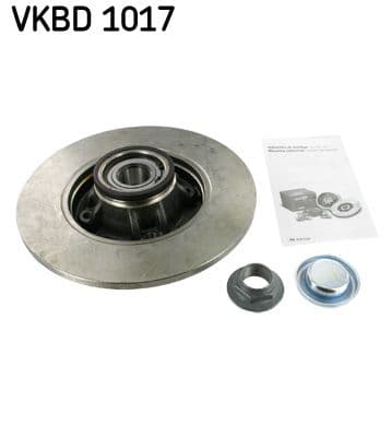 Bremžu diski SKF VKBD 1017 1