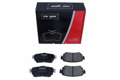 Bremžu uzliku kompl., Disku bremzes MAXGEAR 19-3599 2