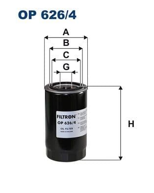 Eļļas filtrs FILTRON OP 626/4 1