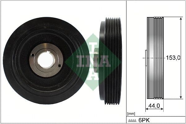 Piedziņas skriemelis, Kloķvārpsta Schaeffler INA 544 0042 10 1